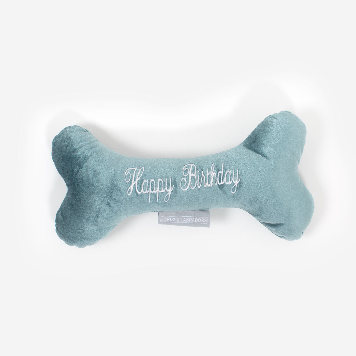 Happy Birthday Dog Bone Toy by Lords and Labradors