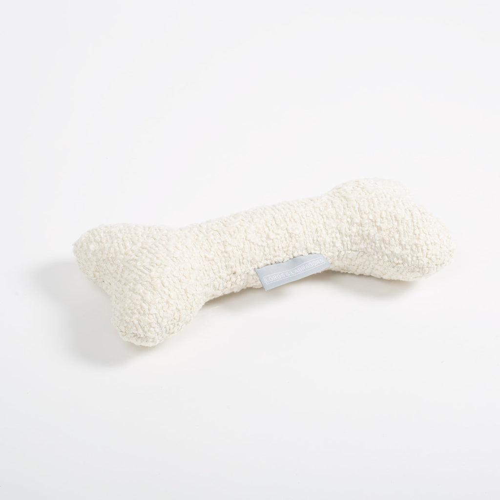 Bone Dog Toy in Boucl¨¦ by Lords & Labradors