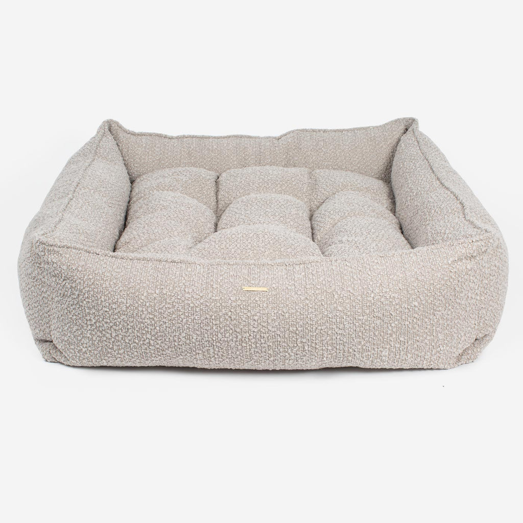 Box Bed For Dogs in Boucl¨¦ by Lords & Labradors