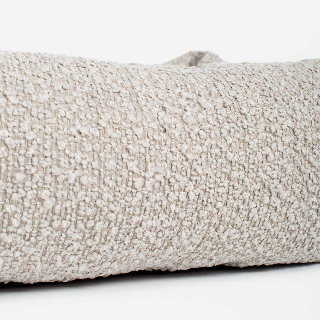 Cozy & Calming Puppy Cage Bed In Mink Boucl¨¦ by Lords & Labradors