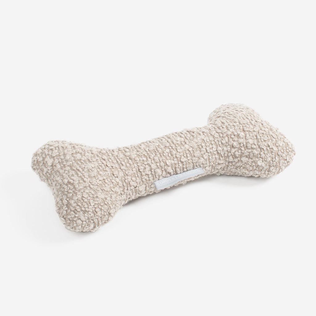 Bone Dog Toy in Boucl¨¦ by Lords & Labradors