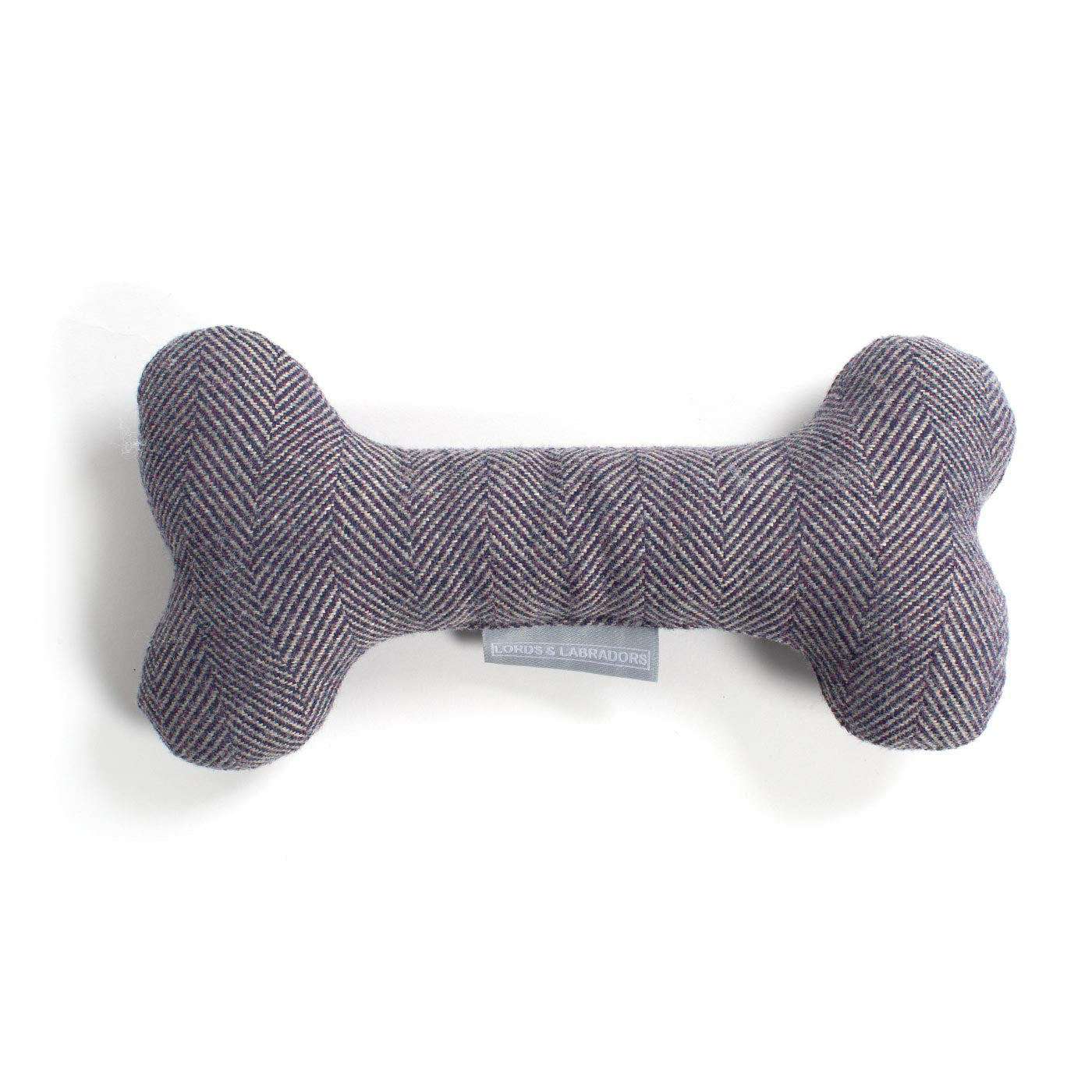 Bone Dog Toy in Herringbone Tweed by Lords & Labradors