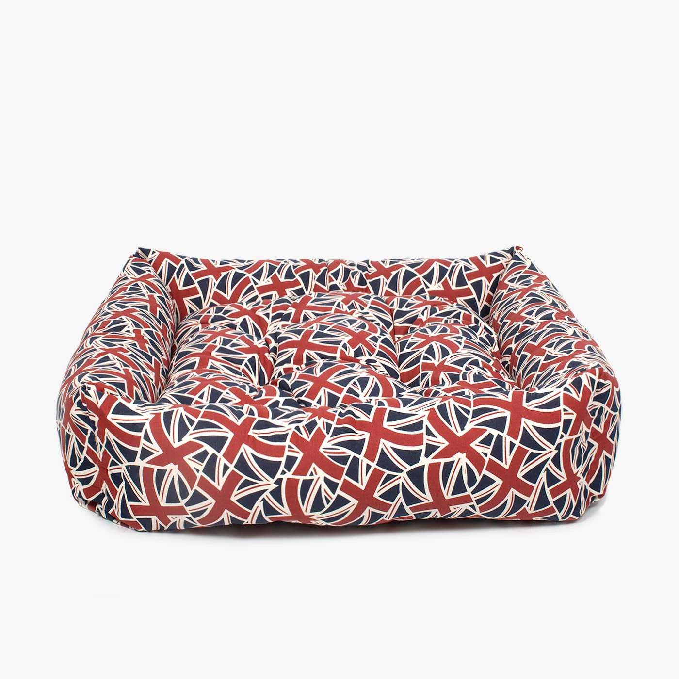 Box Bed For Dogs in Union Jack by Lords & Labradors