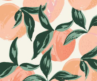 Peaches and Cream Dog Squeaky Toy