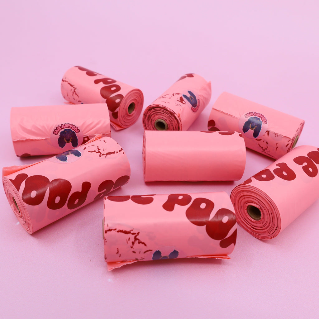 120 Premium Dog Poop Bags (8 Rolls)