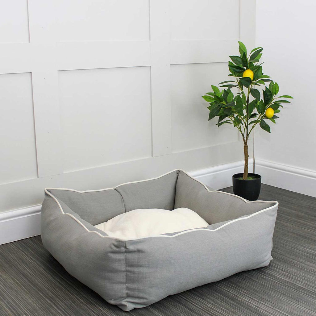 Box Bed For Dogs in Savanna by Lords & Labradors