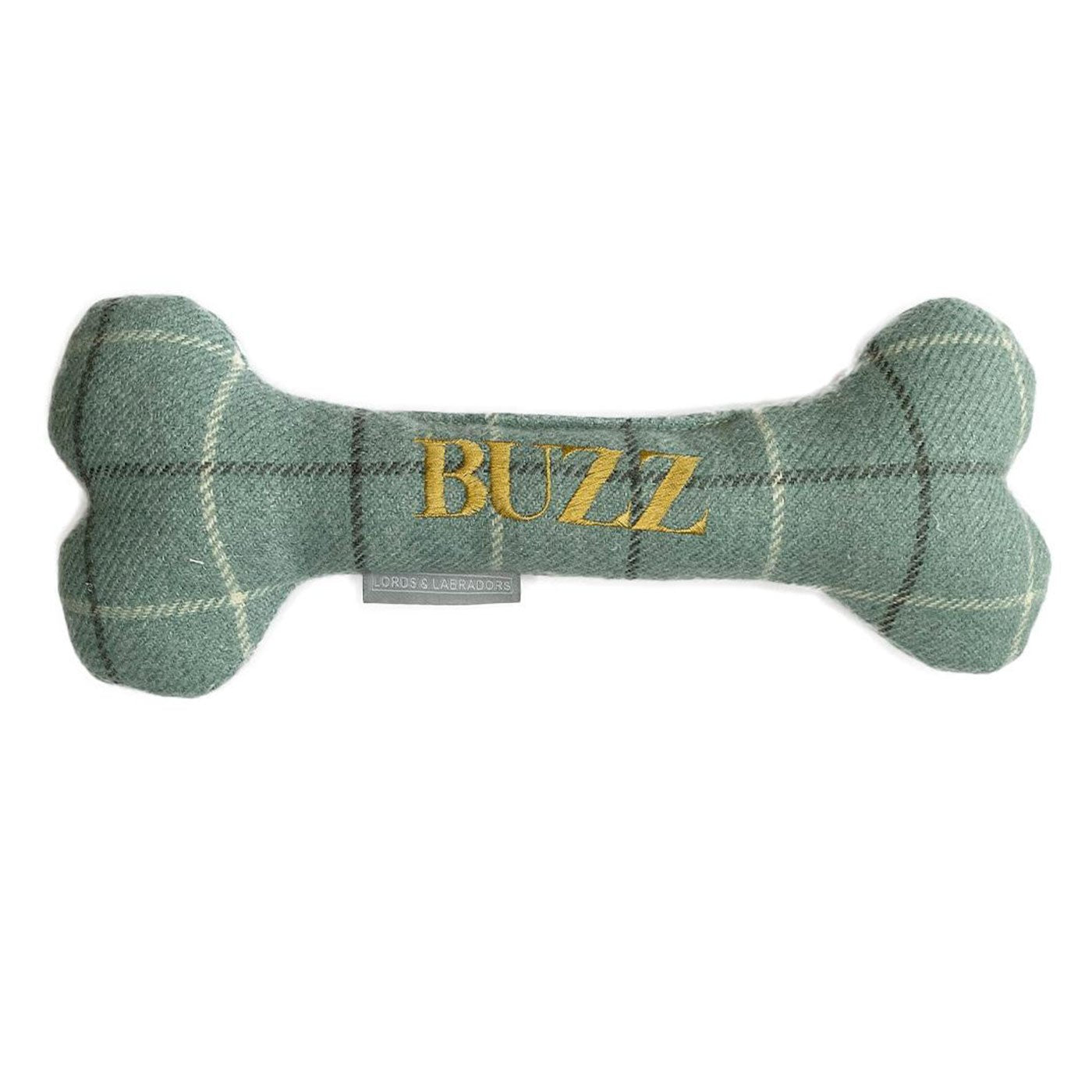 Bone Dog Toy in Balmoral Tweed by Lords and Labradors
