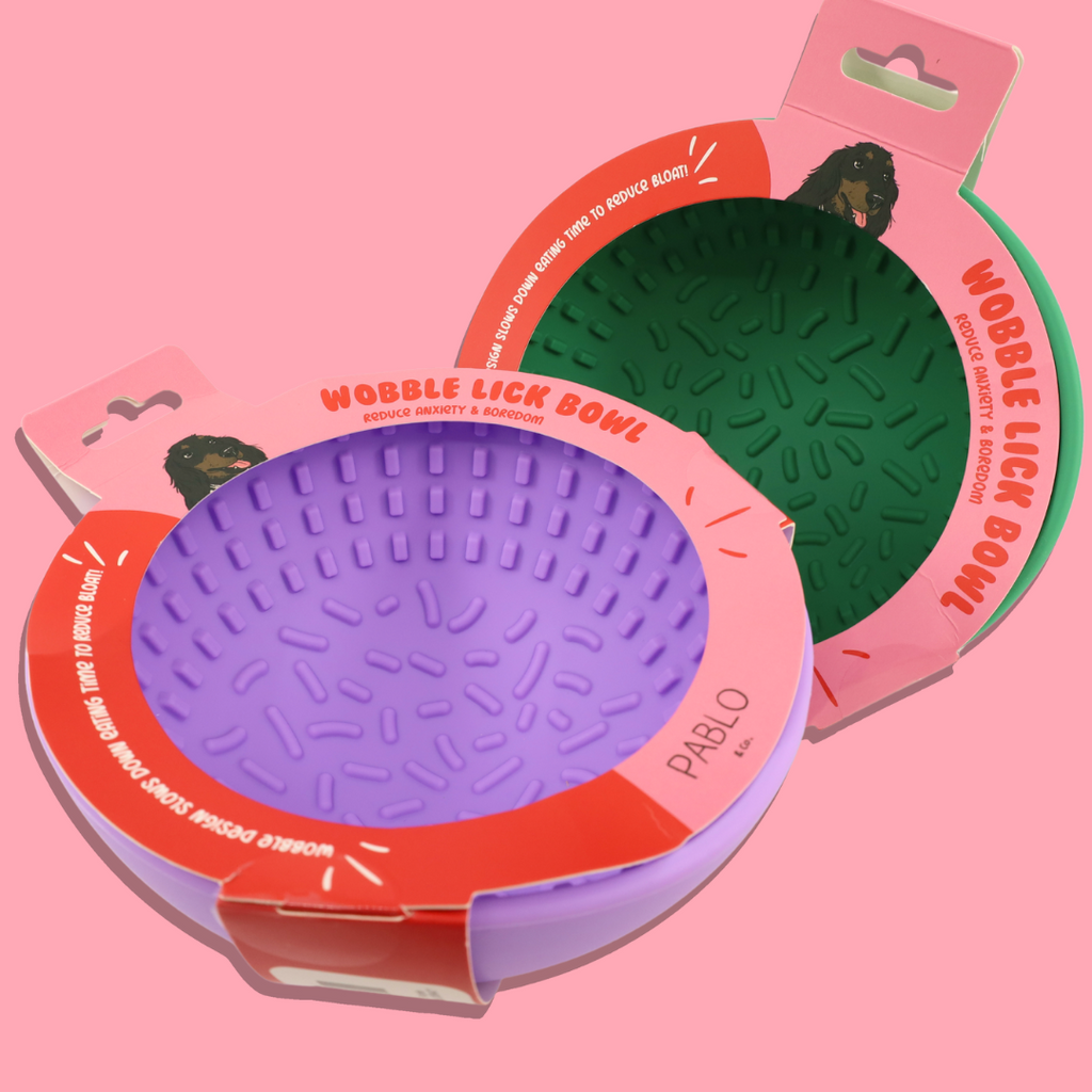 Lick & Wobble Slow Feeder Bowl