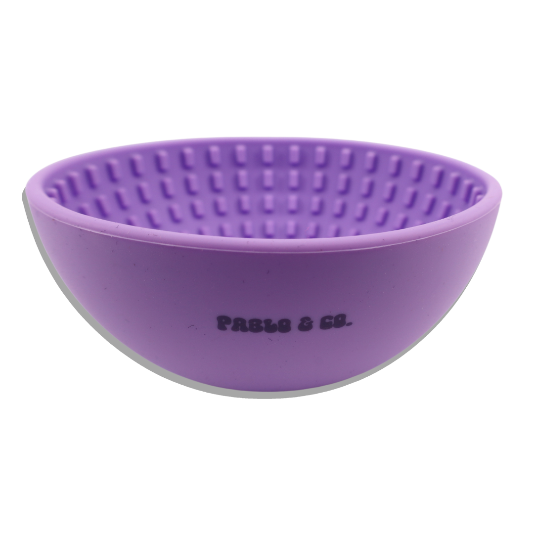 Lick & Wobble Slow Feeder Bowl